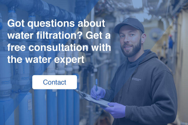 Water filtration consultation